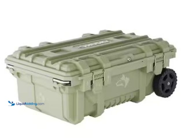 Lot 49-2025180 - Husky Army Green Medium 37 in. Heavy Duty Rolling Toolbox with Keyed Lock, Model # 999-8202, Unused,...