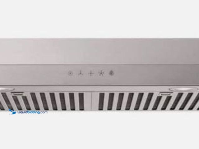 Lot 49-5486669 - Vissani 30 in. 340 CFM Convertible Under Cabinet Range Hood in Stainless Steel Item is used, small d...