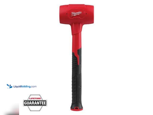 Lot 49-5546738 - Milwaukee 48 oz. Dead Blow Hammer Model # 48-22-9151 new