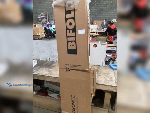 Lot 49-5448910 - Masonite 36" x 76" Molded 2 panel Bifold Doors. Unused