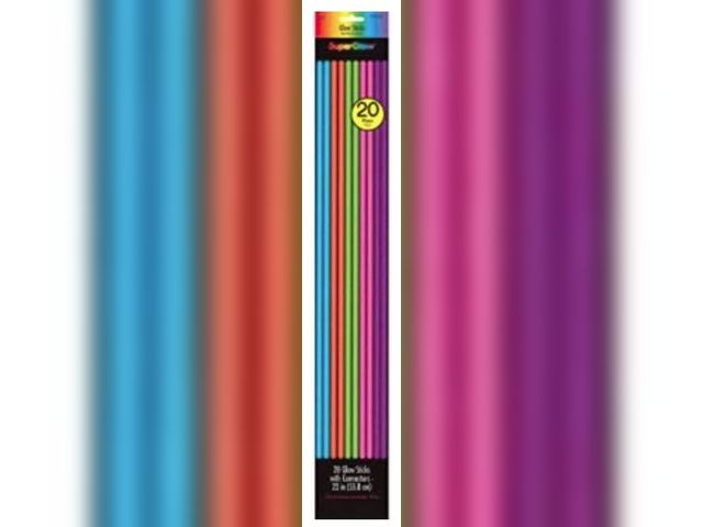 Lot 49-3523449 - Qty 3. Multi-Color Glow Necklace Kit - 22" (Pack of 20) - Premium Brightness, Long-Lasting, & Easy-t...