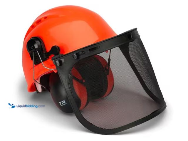 Lot 49-1575376 - TR Industrial Forestry Safety Helmet and Hearing Protection System, Model # TR88011, Unused.  Ref#AS...