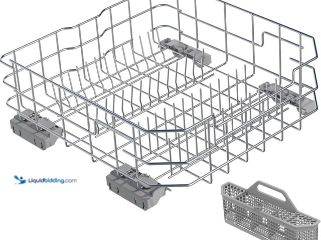 Lot 49-5458868 - UPGRADED 304 Stainless Steel WD28X26099 WD28X24396 Dishwasher Lower Rack Replacement Compatible with...