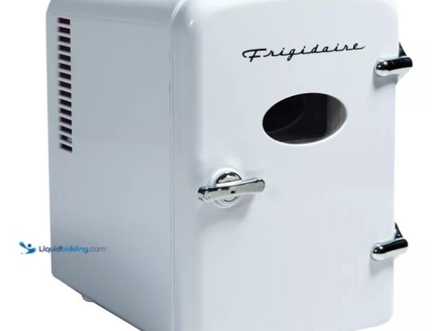 Lot 49-1515954 - Frigidaire® 0.5-Cu. Ft. Retro Portable Mini Fridge, Model# 058465816636, Unused, OTV, IMPORTANT: Lea...