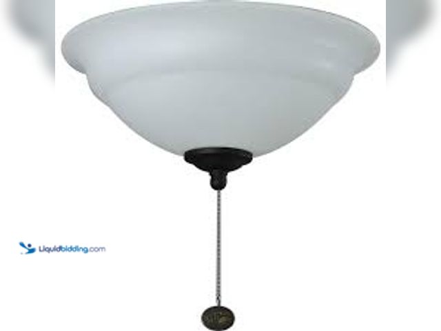 Lot 49-3523874 - Hampton Bay Altura LED Universal Ceiling Fan Light Kit. Model # 91169. Unused