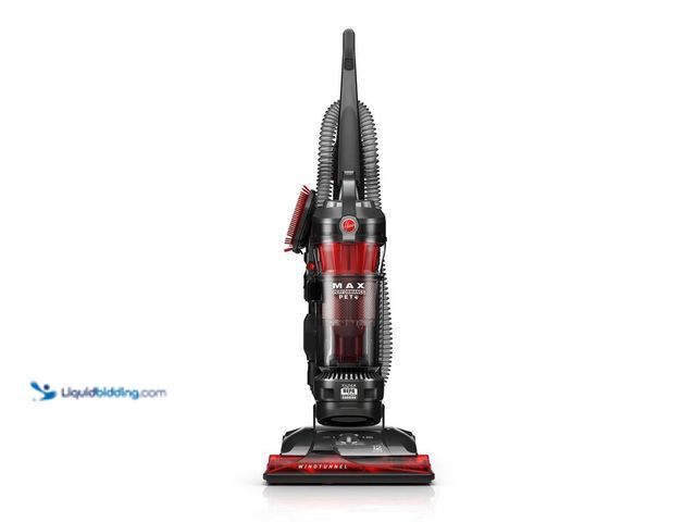 Lot 49-5433693 - HOOVER
WindTunnel 3 Max Performance Pet, Bagless, Corded, HEPA Media Filter Upright Vacuum Cleaner ...