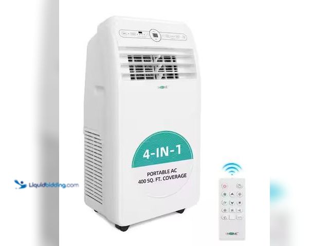 Lot 49-5478413 - Edendirect
12,000 BTU (7,500 BTU DOE) Portable Air Conditioner Cools 400 sq. ft. with Heater, Dehum...