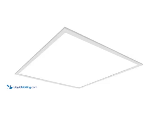 Lot 49-1622716 - Metalux 2 ft. x 2 ft. Adjustable Lumens 4100/3600/2600, Integrated LED Panel Light, Adjustable CCT 3...