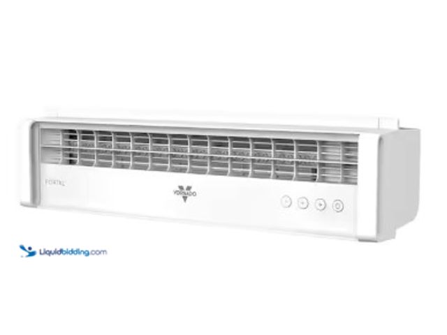 Lot 49-2025318 - Vornado Portal 6.58 in. 3-Fan Speeds Window Fan in with Reversible Exhaust Mode, Weather Resistant, ...