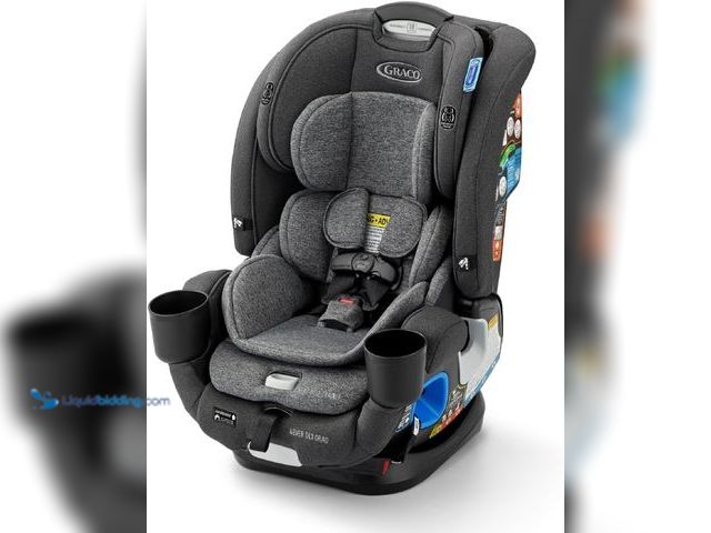 Lot 49-3563432 - Graco 4Ever® DLX Grade 5-in-1 Child Car Seat with LATCH System, Harrison, Charcoal Gray. Model 22157...