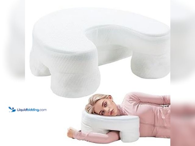 Lot 49-1513973 - ROYALAY Side Sleeper Pillow with Arm Hole, Adjustable Shoulder Pillow for Side Sleepers, Memory Foam...