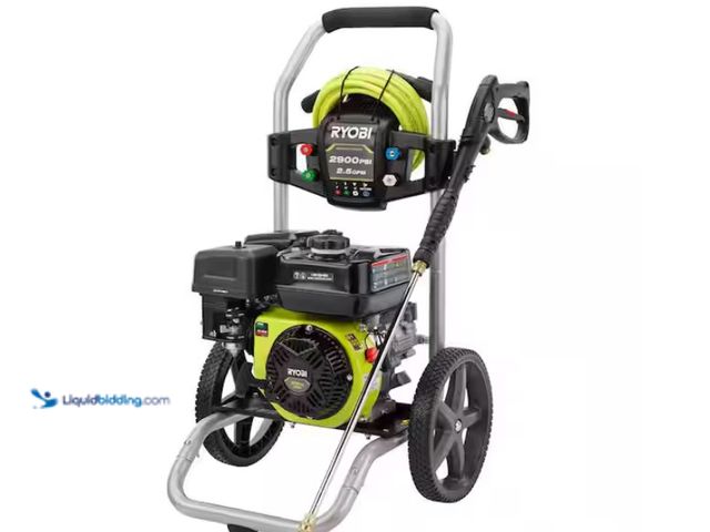 Lot 49-1622640 - RYOBI 2900 PSI 2.5 GPM Cold Water Gas Pressure Washer with 212cc Engine, Model # RY802925, Slightly ...