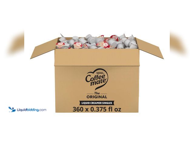 Lot 49-3531534 - Nestle Coffee mate Coffee Creamer, Original, Liquid Creamer Singles, Non Dairy, No Refrigeration, 0....