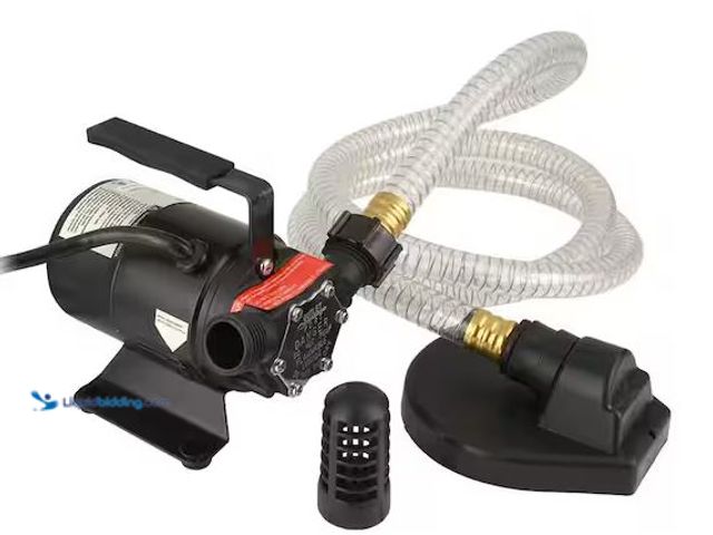 Lot 49-5490045 - Everbilt
1/10 HP Non-Submersible Self-Priming Transfer Pump Internet # 308300938
Model # EBTP1
St...