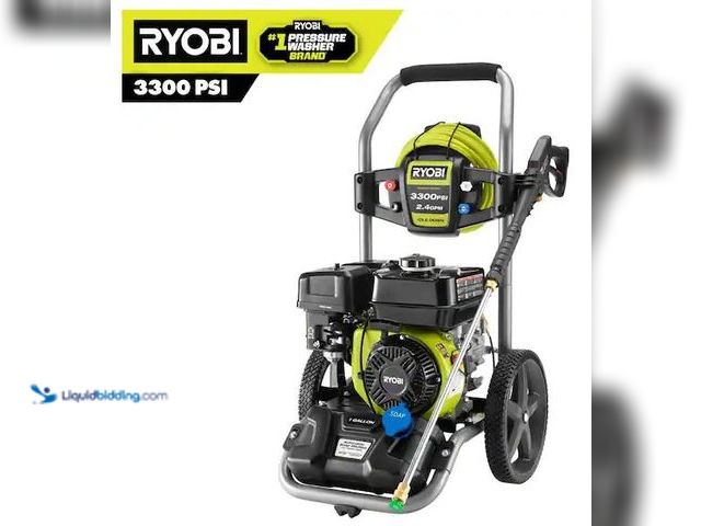 Lot 49-5478639 - RYOBI
3300 PSI 2.4 GPM Cold Water Gas Pressure Washer with 212cc Engine Internet # 327681193
Model...