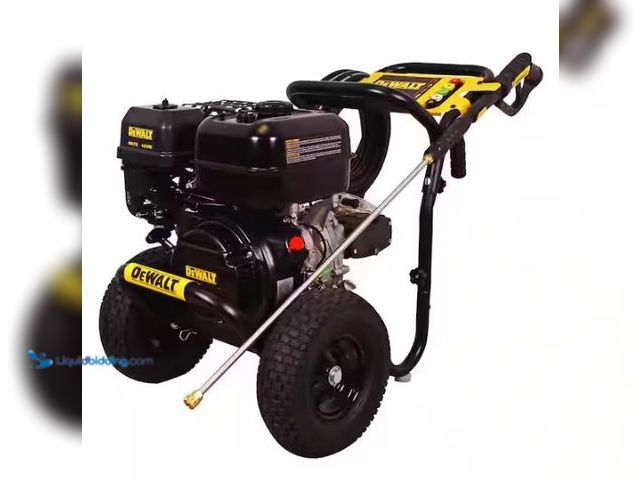 Lot 49-1540860 - DEWALT 4400 PSI 4.0 GPM Cold Water Gas Pressure Washer, Model # DXPW61377, Slightly used, No hose, N...