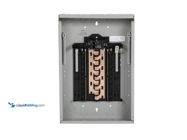 Lot 49-5413066 - Siemens
PN Series 100 Amp 20-Space 20-Circuit Main Breaker Plug-On Neutral Load Center Indoor with ...