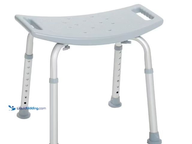Lot 49-1515817 - Drive Medical Grey Bathroom Safety Shower Tub Bench Chair, Model # RTL12203KDR, Unused  Ref#HDSR0710