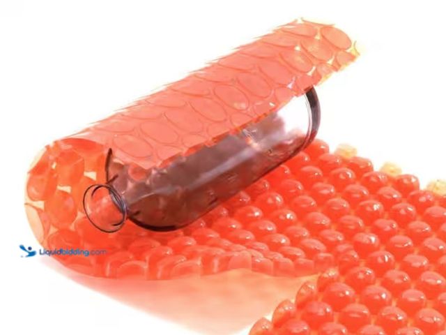 Lot 49-2000991 - Pratt Retail Specialties 12 in. x 90 ft. Heavy Duty Bubble Cushion, Model # 12x90HDBUB, Unused.   Re...