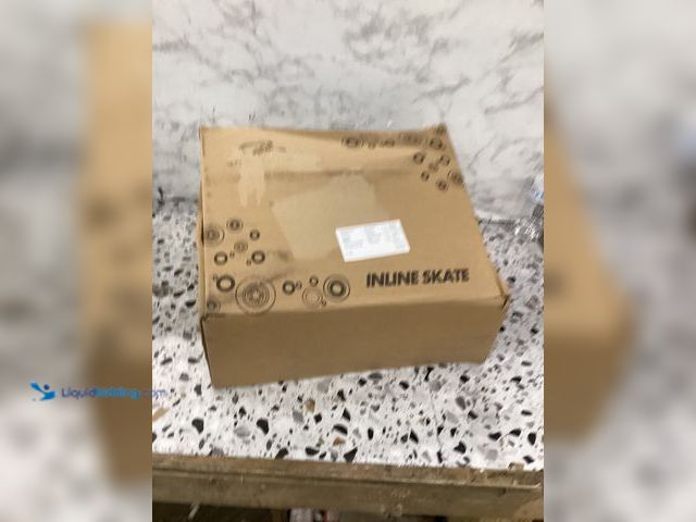 Lot 49-5460397 - PAPAISON Adjustable Inline Skates for Kids & Adults A306S - SIZE L Black Item is used.