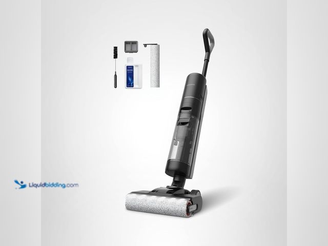 Lot 49-5476716 - DREAME H13 Pro Wet Dry Vacuum Cleaner, Smart Floor Cleaner Vacuum Mop for Hard Floors, 140°F Brush W...