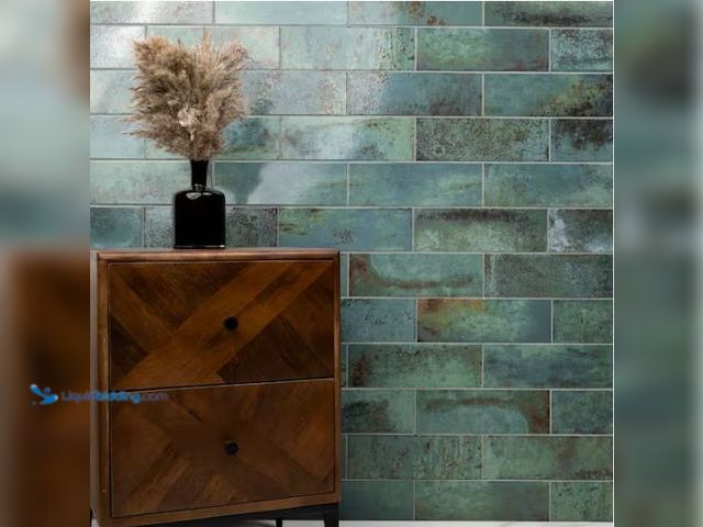 Lot 49-1627318 - Approx (11) sq ft of MSI Marza Aqua Subway Wall Tile, 4 in. x 12 in. Glossy Ceramic Wall Tile; Model...