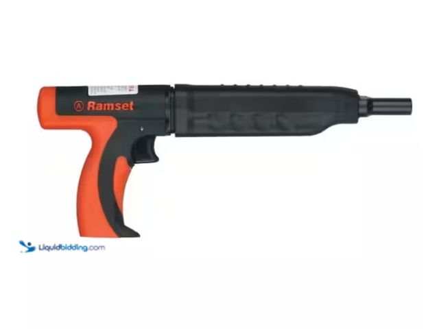 Lot 49-5574058 - Ramset
MasterShot 0.22 Caliber Powder Actuated Tool (PAT). Store SKU # 839442. Unused