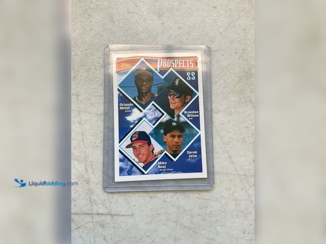 Lot 49-5515521 - Other 1994 TOPPS GOLD PROSPECTS DEREK JETER, ORLANDO MILLER, BRANDON WILSON, AND MIKE NEAL BASEBALL ...