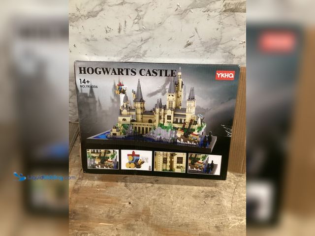 Lot 49-3528711 - 2900+PCS Micro Mini Hog Magic Castle Building Blocks Model Set,Creative Ideals Harry Tower Architect...