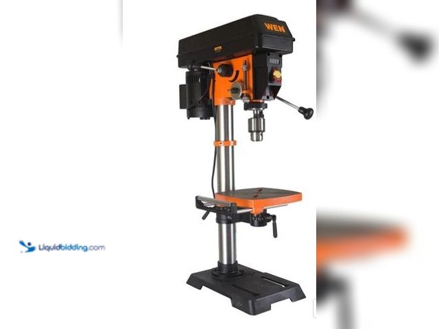 Lot 49-2004659 - Wen 12-Inch Benchtop Drill Press, 6.2-Amp Variable Speed Motor with Cast Iron Construction, Laser an...