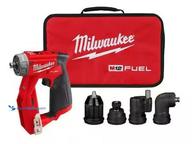Lot 49-5490240 - Milwaukee
M12 FUEL 12V Lithium-Ion Brushless Cordless 4-in-1 Installation 3/8 in. Drill Driver with...