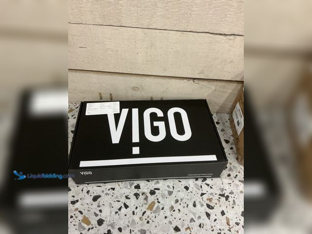 Lot 49-3536939 - VIGO VG01015MB 7" H Satro Matte Black Single-Handle Single Hole Vessel Deck-Mount WaterSense Waterfa...