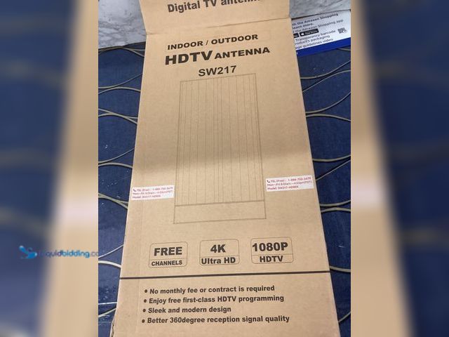 Lot 49-5486950 - Idoor/Outdoor TV Antenna Model#:SW217 Item is unused, unable to test