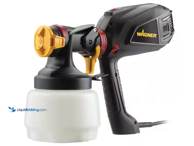 Lot 49-3614762 - Wagner Flexio 2500 Electric Handheld HVLP Paint Sprayer, Model # 2409509, Unused, Has attachments, P...