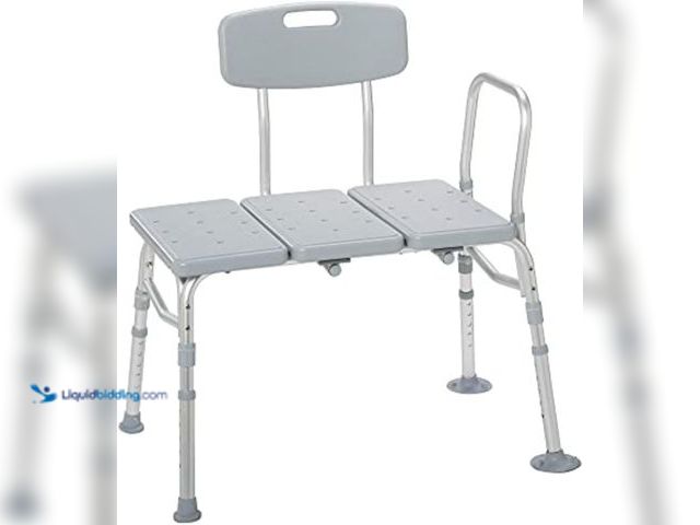Lot 49-5549928 - Drive Medical Tub Transfer Bench for Bathtub, Height Adjustable | Adjustable Backrest Offers Flexibl...