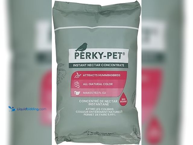 Lot 49-5414842 - QTY 4 - Perky-Pet 244SFB Hummingbird Instant Nectar Powder Concentrate - 2lb - Makes 192 oz of Hummi...