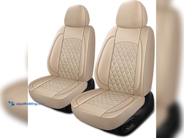 Lot 49-5406194 - Leather Seat Covers, Breathable and Waterproof Napa Leather Car Seat Cover, Universal Interior for C...