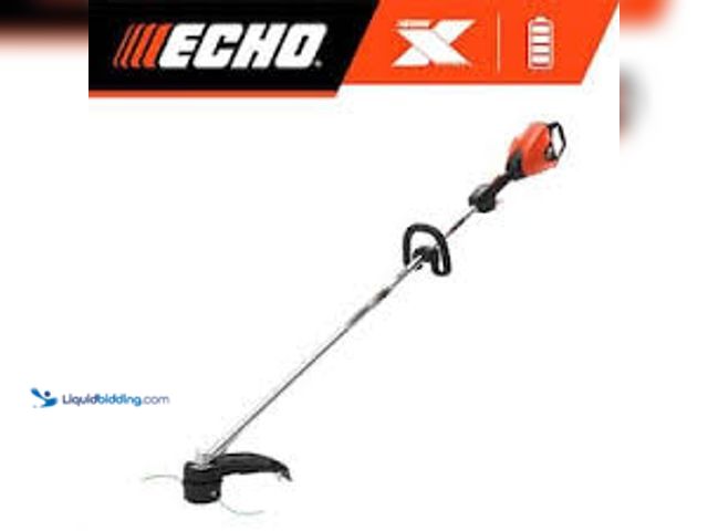 Lot 49-5479004 - ECHO 56V 16 in. Brushless Cordless Battery Straight Shaft String Trimmer. Model # DSRM-2100C1HD Unus...