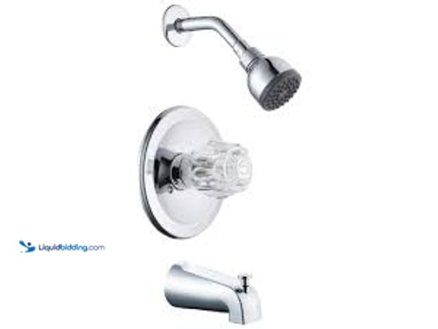 Lot 49-5415626 - Glacier Bay Aragon Single-Handle 1-Spray Tub and Shower Faucet in Chrome (Valve Included). Model # H...