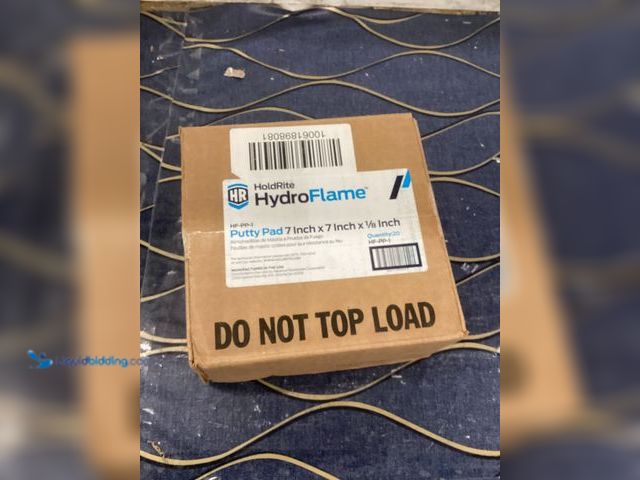 Lot 49-5490207 - Fire Rated Putty Pad 7" x 7" x 1/8" Hydroflame Item is New