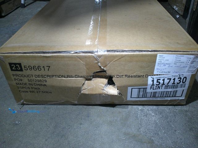 Lot 49-1517130 - (lot of 25) TrafficMaster
Ribbed Charcoal 18 in. x 27 in. Dirt Resistant Non-Slip Indoor Door Mat, ...