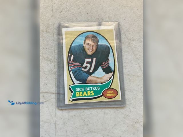 Lot 49-1977848 - Other 1970 TOPPS DICK BUTKUS FOOTBALL CARD #190 CHICAGO BEARS #COINS0723