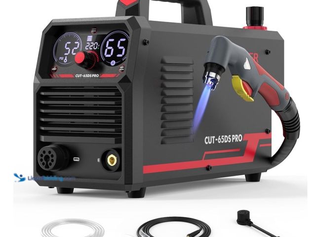 Lot 49-1509560 - YESWELDER, Plasma Cutter 65Amp Non-High Frequency Non-Touch Pilot Arc, Digital Display DC Inverter 1...
