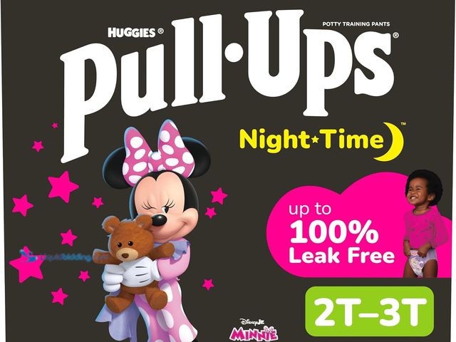 Lot 49-5553339 - Pull-Ups Girls' Nighttime Potty Training Pants, Training Underwear, 2T-3T (16-34 lbs), 68 Ct, Packag...