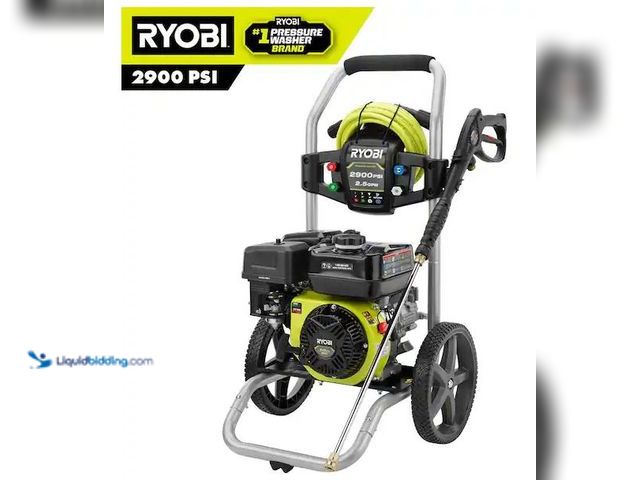 Lot 49-5478637 - RYOBI
2900 PSI 2.5 GPM Cold Water Gas Pressure Washer with 212cc Engine Internet # 314110918
Model...