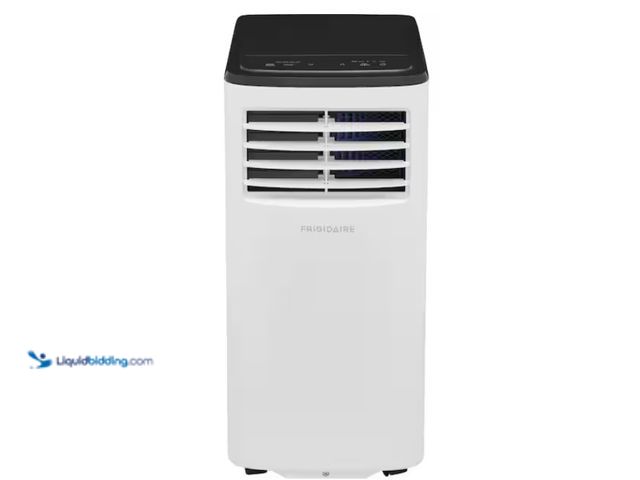 Lot 49-1515685 - Frigidaire 5,500 (DOE) BTU Portable Air Conditioner Cools 150 sq. ft. in White, Model # FHPC082AC1, ...