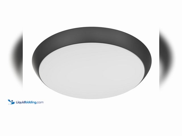 Lot 49-5552862 - Commercial Electric
11 in. Matte Black Motion Sensor Integrated LED Dimmable Selectable CCT Flush M...