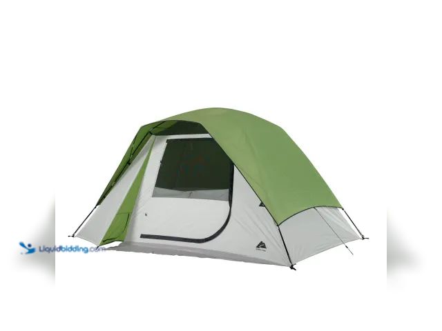 Lot 49-1627180 - Ozark Trail 6-Person Clip & Camp Dome Tent with Rainfly Model #6249506446, Slightly Used, Has Attach...