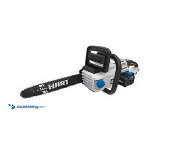 Lot 49-5542822 - HART 40V Cordless Brushless 14 inch Chainsaw Kit (1) 4.0Ah Lithium-Ion Battery Used