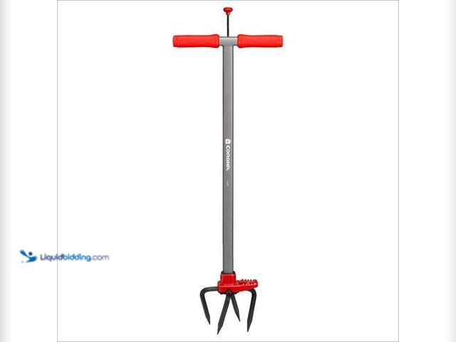 Lot 49-5407579 - Corona MAX SoilRIPPER 6 in. Steel Tines with Red Comfort Grip Soil Ripper. Model # LG13625. Unused, ...